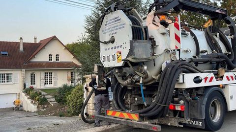 Zone d'intervention des Compagnons de l'Assainissement IDF